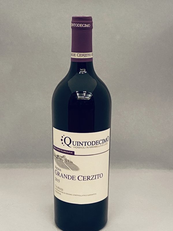 Quintodecimo Taurasi Riserva Vigna Grande Cerzito